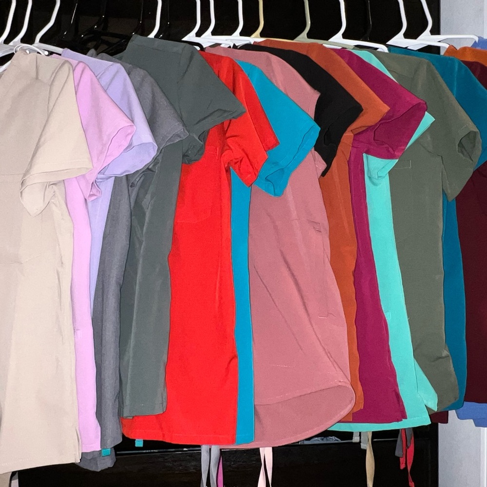 Colorful Scrub Tops Collection